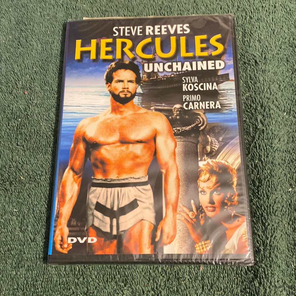 “Hercules Unchained” sealed DVD